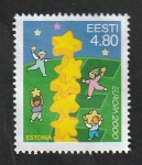 Sellos de Europa - Estonia -  358 - Europa 2000