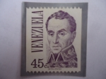 Stamps Venezuela -  Simón Bolívar (1783-1930) Oleo del Pintor: José María Espinosa (1796-1883)