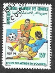 Sellos de Africa - Comores -  804 - Campeonato mundial de fútbol USA´94