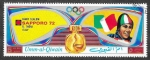 Sellos de Asia - Emiratos �rabes Unidos -  JJOO Sapporo´72 (Medallas de Oro)