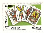 Stamps Spain -  Baraja española