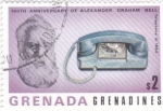 Sellos de America - Granada -  100 ANIVERSARIO DE ALEXANDER GRAHAM BELL