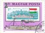 Stamps Hungary -  BARCO FLUVIAL