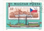Stamps Hungary -  TURISMO FLUVIAL POR EL DANUBIO