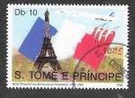 Sellos de Africa - Santo Tom� y Principe -  852 - Bicentenario de la Revolución Francesa