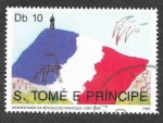Sellos de Africa - Santo Tomé y Principe -  853 - Bicentenario de la Revolución Francesa