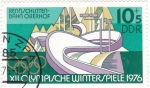 Stamps Germany -  OLIMPIADA WINTERS PIELE