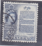 Stamps : Europe : Malta :  ISABEL ll