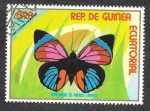 Sellos de Africa - Guinea Ecuatorial -  Yt104C - Mariposa