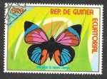 Sellos de Africa - Guinea Ecuatorial -  77-03 - Mariposa