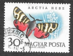 Stamps : Europe : Hungary :  1269 - Mariposa