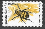 Sellos de Europa - Rumania -  4089 - Insecto