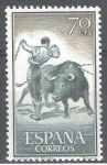 Stamps : Europe : Spain :  1259 Tauromaquia.Banderillas.