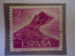 Stamps Spain -  Ed: 1934 - Estrecho de Gibraltar - Serie:Gibraltar.