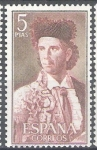 Stamps : Europe : Spain :  1265 Tauromaquia. Paquiro.