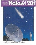 Stamps : Africa : Malawi :  astronomia