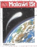 Stamps : Africa : Malawi :  astronomia