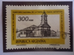 Stamps Argentina -  Capilla Museo de Río Grande. Territorio Nacional de la Tierra del Fuego. Antártida. 