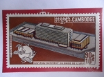 Sellos del Mundo : Asia : Camboya : El Nuevo Edificio de la sede de la U.P.U. - Cede Principal.
