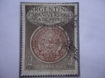 Stamps Argentina -  Moneda - 75° Aniversario Casa de la Moneda.