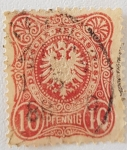 Stamps Germany -  10 PFENNIG DEUTSCHE REICH
