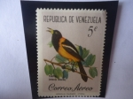 Stamps Venezuela -  Turpial (Icterus Icterus) 