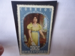 Stamps Venezuela -  94° Aniversario de la Muerte de Doña Luisa Caceres de Arismendis, 1800-1960