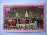 Stamps Venezuela -  Sesquicentenario de la Declaración de Independencia , 5 de Julio 1811-1961 