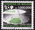 Stamps : America : Bolivia :  México 86