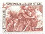 Stamps Vatican City -  el buen samaritano