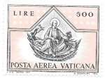 Sellos de Europa - Vaticano -  correo aereo