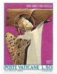 Stamps Vatican City -  angel