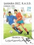 Stamps : Africa : Morocco :  futbol