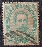 Stamps : Europe : Italy :  1879 King Humbert I Poste Italiane
