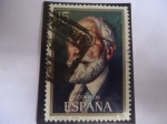 Stamps Spain -  Ed:2030- Ramón Menéndez Pidal (1869-1968) Filosofo-Historiador y Folclorista. Serie. Personajes Famo