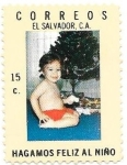 Stamps El Salvador -  infancia