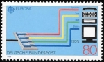 Stamps : Europe : Germany :  informatica