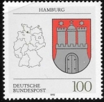 Sellos del Mundo : Europa : Alemania : Hamburgo