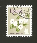 Stamps Uganda -  INTERCAMBIO