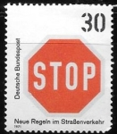 Stamps Germany -  stop