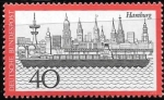 Stamps : Europe : Germany :  hamburgo