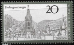 Stamps Germany -  friburgo