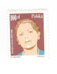 Stamps Poland -  Krystyna Jamroz 1923-1986