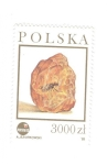Stamps Poland -  Ambar