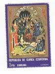 Stamps Equatorial Guinea -  Pascua 1972. Prendimiento de Jesús