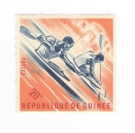 Stamps Guinea -  Piragüismo