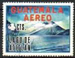 Stamps : America : Guatemala :  LAGO  ATITLAN