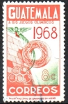 Stamps Guatemala -  JUEGO  DE  PELOTA  MAYA