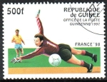 Stamps Guinea -  CAMPEONATO  MUNDIAL DE  FOOT  BALL  FRANCIA  1998