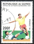 Sellos de Africa - Guinea -  CAMPEONATO  MUNDIAL DE  FOOT  BALL  FRANCIA  1998